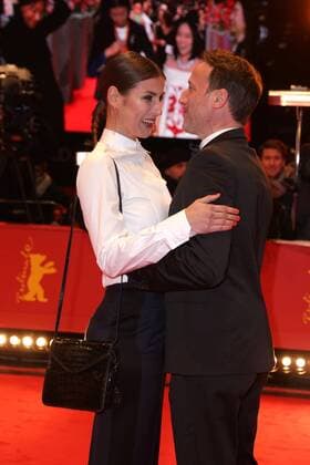 67. Berlinale - Premiere Eröffnungsfilm Django Wotan Wilke Möhring und Cosima Lohse bei der Eroeffnung der 67. Berlinale mit der Premiere von Django am 9.02.2017 in Berlin Berlinale 2017 Opening und Django Premiere in Berlin, 2017 