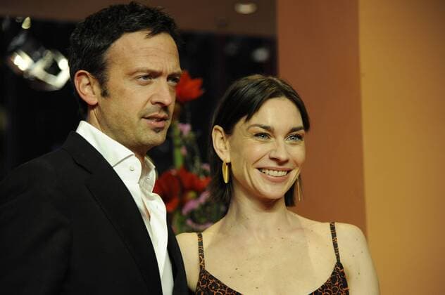 67. Berlinale - Premiere Eröffnungsfilm Django Schauspielerin Christiane Paul Till Brönner anlässlich der Eröffnung der 67. Berlinale mit dem Film DJANGO snapshot-photography K.M.Krause