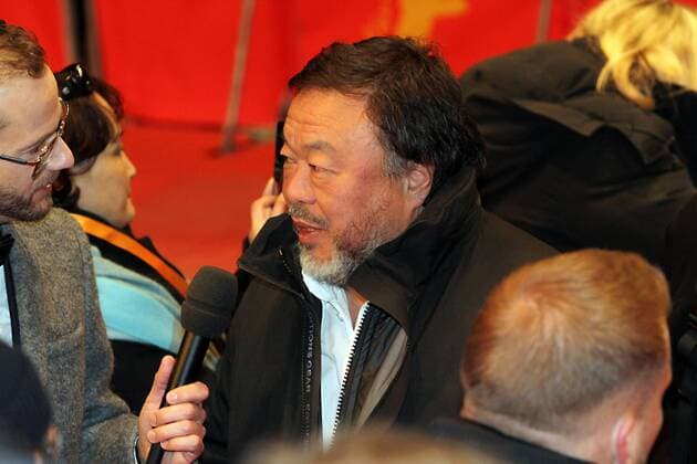 67. Berlinale - Premiere Eröffnungsfilm Django Eröffnung der 67.Berlinale in Berlin Berlinale Palast - Ai Weiwei