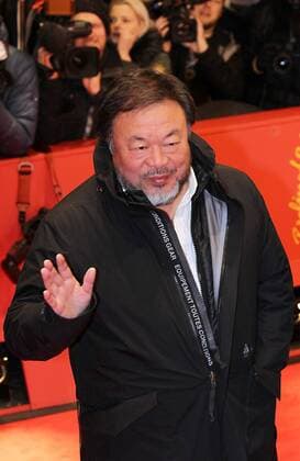 67. Berlinale - Premiere Eröffnungsfilm Django Eröffnung der 67.Berlinale in Berlin Berlinale Palast - Ai Weiwei