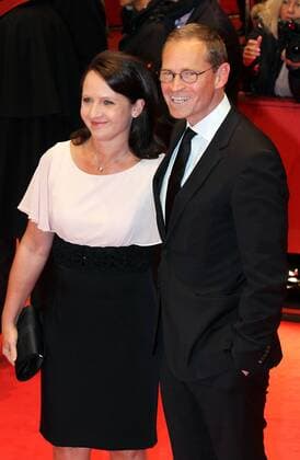 67. Berlinale - Premiere Eröffnungsfilm Django Eröffnung der 67.Berlinale in Berlin Berlinale Palast - Bürgermeister Michael Müller und Frau Claudia 67. Berlinale