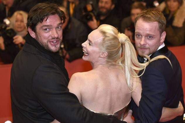 67. Berlinale - Premiere Eröffnungsfilm Django Ronald Zehrfeld, Feo Aladag and Stefan Konarske attending the opening ceremony with the Django premiere at the 67th Berlin International Film Festival Berlinale 2017 at Berlinale Palast on February 9, 2017 in Berlin, Germany. Foto:xC.xNiehausx xFuturexImage