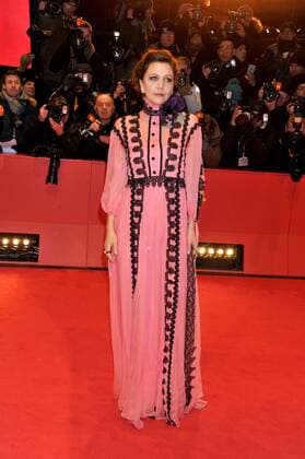 67. Berlinale - Premiere Eröffnungsfilm Django 67th Berlin International Film Festival. Festival Internazionale del Cinema di Berlino. Red Carpet film Django . Pictured: Maggie Gyllenhaal  Copyright: xLennyx xIPAx xPoolxRoma2x