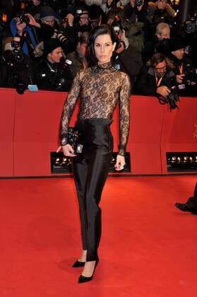 67. Berlinale - Premiere Eröffnungsfilm Django 67th Berlin International Film Festival. Festival Internazionale del Cinema di Berlino. Red Carpet film Django . Pictured: Julia Stoschek  Copyright: xLennyx xIPAx xPoolxRoma2x