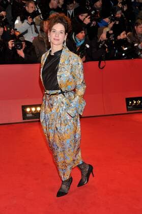 67. Berlinale - Premiere Eröffnungsfilm Django 67th Berlin International Film Festival. Festival Internazionale del Cinema di Berlino. Red Carpet film Django . Pictured: Bibiana Beglau  Copyright: xLennyx xIPAx xPoolxRoma2x