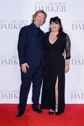 . 09 02 2017. London, United Kingdom. E L James arrives at the Fifty Shades Darker - UK film premiere. Odeon, Leicester Square.  xChrisxJosephx xi-Imagesx IIM-14351-0026
