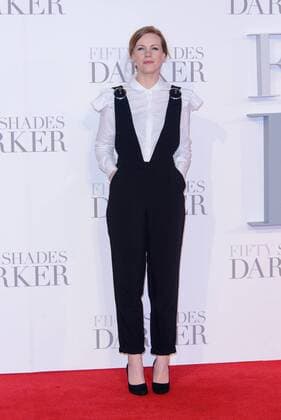 . 09 02 2017. London, United Kingdom. Niamh McGrady arrives at the Fifty Shades Darker - UK film premiere. Odeon, Leicester Square.  xChrisxJosephx xi-Imagesx IIM-14351-0028