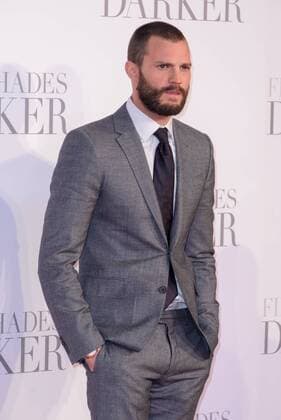 . 09 02 2017. London, United Kingdom. Jamie Dornan arrives at the Fifty Shades Darker - UK film premiere. Odeon, Leicester Square.  xChrisxJosephx xi-Imagesx IIM-14351-0036