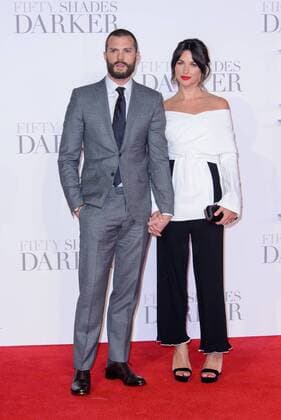. 09 02 2017. London, United Kingdom. Jamie Dornan arrives at the Fifty Shades Darker - UK film premiere. Odeon, Leicester Square.  xChrisxJosephx xi-Imagesx IIM-14351-0049