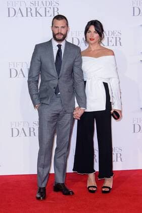 . 09 02 2017. London, United Kingdom. Jamie Dornan arrives at the Fifty Shades Darker - UK film premiere. Odeon, Leicester Square.  xChrisxJosephx xi-Imagesx IIM-14351-0051