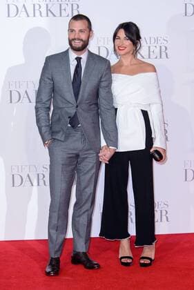 . 09 02 2017. London, United Kingdom. Jamie Dornan arrives at the Fifty Shades Darker - UK film premiere. Odeon, Leicester Square.  xChrisxJosephx xi-Imagesx IIM-14351-0053