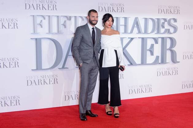 . 09 02 2017. London, United Kingdom. Jamie Dornan arrives at the Fifty Shades Darker - UK film premiere. Odeon, Leicester Square.  xChrisxJosephx xi-Imagesx IIM-14351-0057