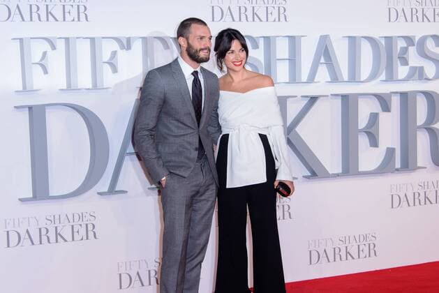 . 09 02 2017. London, United Kingdom. Jamie Dornan arrives at the Fifty Shades Darker - UK film premiere. Odeon, Leicester Square.  xChrisxJosephx xi-Imagesx IIM-14351-0059