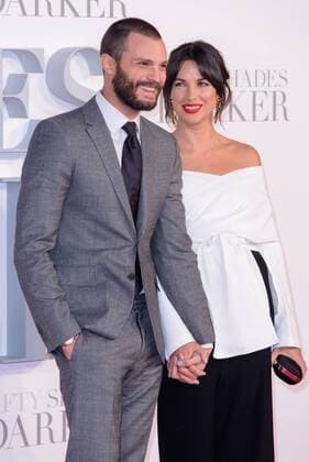 . 09 02 2017. London, United Kingdom. Jamie Dornan arrives at the Fifty Shades Darker - UK film premiere. Odeon, Leicester Square.  xChrisxJosephx xi-Imagesx IIM-14351-0061