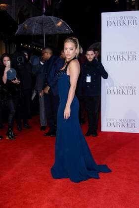 . 09 02 2017. London, United Kingdom. Rita Ora arrives at the Fifty Shades Darker - UK film premiere. Odeon, Leicester Square.  xChrisxJosephx xi-Imagesx IIM-14351-0086