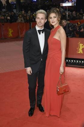 Stefanie Giesinger and her boyfriend Marcus Butler attending the opening ceremony with the Django premiere at the 67th Berlin International Film Festival Berlinale 2017 at Berlinale Palast on February 9, 2017 in Berlin, Germany. Foto:xF.xKernx xFuturexImage