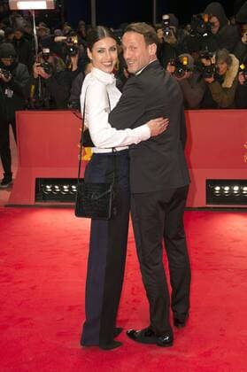 Wotan Wilke Möhring and his girlfriend Cosima attending the opening ceremony with the Django premiere at the 67th Berlin International Film Festival Berlinale 2017 at Berlinale Palast on February 9, 2017 in Berlin, Germany. Foto:xF.xKernx xFuturexImage