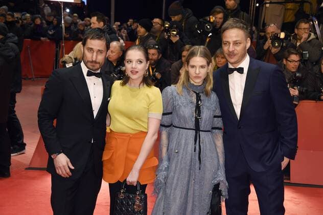 Clemens Schick, Jella Haase, Aino Laberenz and Tom Wlaschiha attending the opening ceremony with the Django premiere at the 67th Berlin International Film Festival Berlinale 2017 at Berlinale Palast on February 9, 2017 in Berlin, Germany. Foto:xF.xKernx xFuturexImage
