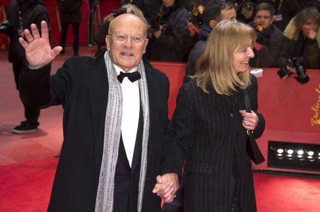 Volker Schlöndorff and his wife Angelika Schlöndorff attending the opening ceremony with the Django premiere at the 67th Berlin International Film Festival Berlinale 2017 at Berlinale Palast on February 9, 2017 in Berlin, Germany. Foto:xF.xKernx xFuturexImage