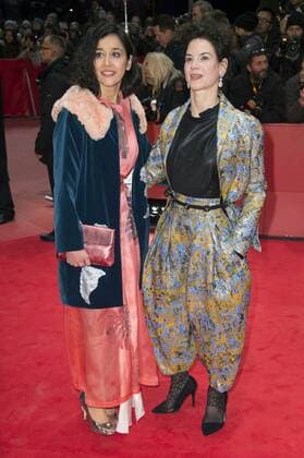 Dorka Gryllus and Bibiana Beglau attending the opening ceremony with the Django premiere at the 67th Berlin International Film Festival Berlinale 2017 at Berlinale Palast on February 9, 2017 in Berlin, Germany. Foto:xF.xKernx xFuturexImage