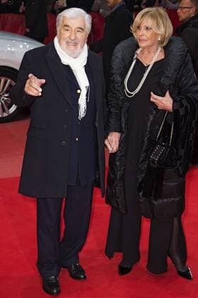 Mario Adorf and his wife Monique Faye attending the opening ceremony with the Django premiere at the 67th Berlin International Film Festival Berlinale 2017 at Berlinale Palast on February 9, 2017 in Berlin, Germany. Foto:xF.xKernx xFuturexImage