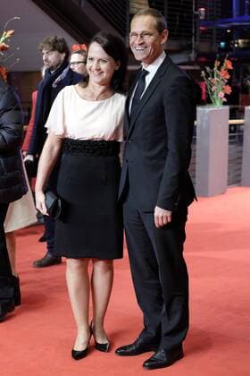 Regierender Bürgermeister Michael Müller mit Ehefrau Claudia anlässlich der Eröffnung der 67. Berlinale mit dem Film DJANGO 67. Internationale Filmfestspiele Berlin