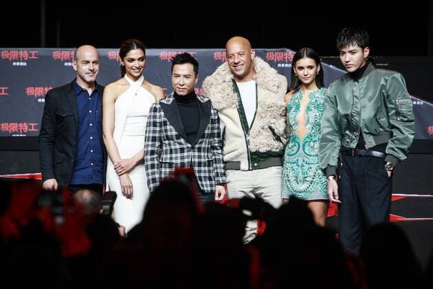 (170210) -- BEIJING, Feb. 9, 2017 -- Director D. J. Caruso (1st L) and main actors attend the premiere of film xXx: The Return of Xander Cage in Beijing, capital of China, Feb. 9, 2017. This Paramount s film, the third one in the xXx franchise, will be screened in the Chinese mainland on Feb. 9. ) (ry) CHINA-BEIJING-FILM-PREMIERE (CN) ZhengxHuansong 