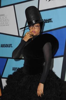 February 9, 2017 - Hollywood, CA, United States - 09 February 2017 - Hollywood, California - Erykah Badu. 8th Annual Essence Black Women In Music held at the NeueHouse Hollywood. Photo Credit: AdMedia Hollywood United States - ZUMAa123 20170209_zaa_a123_004 Copyright: xBirdiexThompsonx
