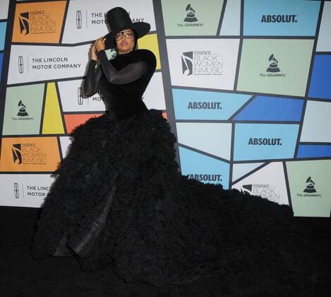February 9, 2017 - Hollywood, CA, United States - 09 February 2017 - Hollywood, California - Erykah Badu. 8th Annual Essence Black Women In Music held at the NeueHouse Hollywood. Photo Credit: AdMedia Hollywood United States - ZUMAa123 20170209_zaa_a123_007 Copyright: xBirdiexThompsonx