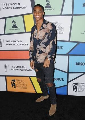 February 9, 2017 - Hollywood, CA, United States - 09 February 2017 - Hollywood, California - Keith Powers. 8th Annual Essence Black Women In Music held at the NeueHouse Hollywood. Photo Credit: AdMedia Hollywood United States - ZUMAa123 20170209_zaa_a123_054 Copyright: xBirdiexThompsonx