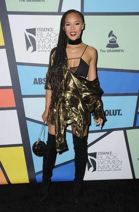 February 9, 2017 - Hollywood, CA, United States - 09 February 2017 - Hollywood, California - Serayah. 8th Annual Essence Black Women In Music held at the NeueHouse Hollywood. Photo Credit: AdMedia Hollywood United States - ZUMAa123 20170209_zaa_a123_074 Copyright: xBirdiexThompsonx