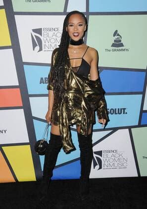 February 9, 2017 - Hollywood, CA, United States - 09 February 2017 - Hollywood, California - Serayah. 8th Annual Essence Black Women In Music held at the NeueHouse Hollywood. Photo Credit: AdMedia Hollywood United States - ZUMAa123 20170209_zaa_a123_077 Copyright: xBirdiexThompsonx