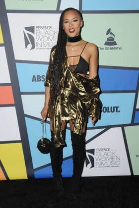 February 9, 2017 - Hollywood, CA, United States - 09 February 2017 - Hollywood, California - Serayah. 8th Annual Essence Black Women In Music held at the NeueHouse Hollywood. Photo Credit: AdMedia Hollywood United States - ZUMAa123 20170209_zaa_a123_083 Copyright: xBirdiexThompsonx
