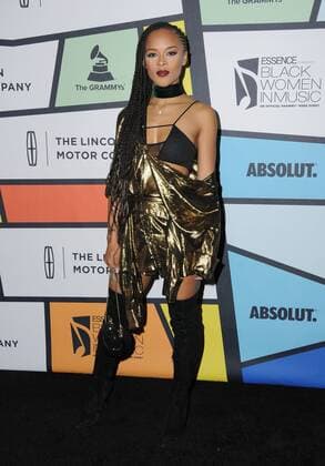 February 9, 2017 - Hollywood, CA, United States - 09 February 2017 - Hollywood, California - Serayah. 8th Annual Essence Black Women In Music held at the NeueHouse Hollywood. Photo Credit: AdMedia Hollywood United States - ZUMAa123 20170209_zaa_a123_090 Copyright: xBirdiexThompsonx