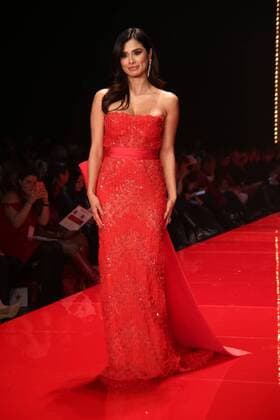 February 9, 2017 - New York, New York, U.S. - DIANE GUERRERO attends the American Heart Association s Go Red for Women Red Dress Collection, presented by Macy s.Hammerstein Ballroom,NYC.February 9, 2017.Photos by , Photos Inc.2017 New York U.S. - ZUMAms4_ 20170209_zaf_ms4_023 Copyright: xSoniaxMoskowitzx
