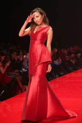 February 9, 2017 - New York, New York, U.S. - JEANNIE MAI attends the American Heart Association s Go Red for Women Red Dress Collection, presented by Macy s.Hammerstein Ballroom,NYC.February 9, 2017.Photos by , Photos Inc.2017 New York U.S. - ZUMAms4_ 20170209_zaf_ms4_030 Copyright: xSoniaxMoskowitzx