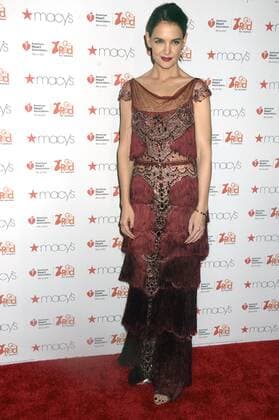 Katie Holmes bei der American Heart Association s Go Red For Women Red Dress Collection Modenschau im Rahmen der New York Fashion Week im Hammerstein Ballroom. New York, 09.02.2017 Foto:xD.xVanxTinex xFuturexImage