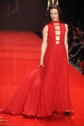 Juliette Lewis bei der American Heart Association s Go Red For Women Red Dress Collection Modenschau im Rahmen der New York Fashion Week im Hammerstein Ballroom. New York, 09.02.2017 Foto:xD.xVanxTinex xFuturexImage