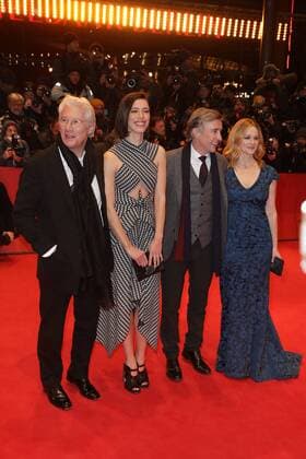 Richard Gere, Rebecca Hall, Steve Coogan und Laura Linney bei der The Dinner Film Premiere im Rahmen der 67. Internationale Filmfestspiele Berlin Berlinale am 10.02.2017 in Berlin Berlinale 2017- The Dinner Filmpremiere 