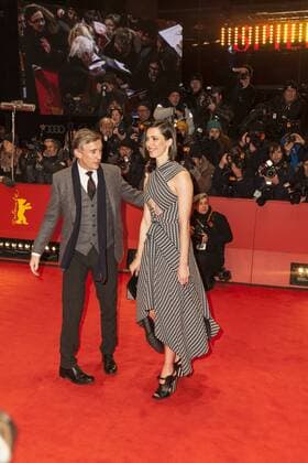 Steve Coogan und Rebecca Hall auf der Berlinale 2017 Steve Coogan und Rebecca Hall auf der Berlinale für den Film The Dinner am 10.02.2017