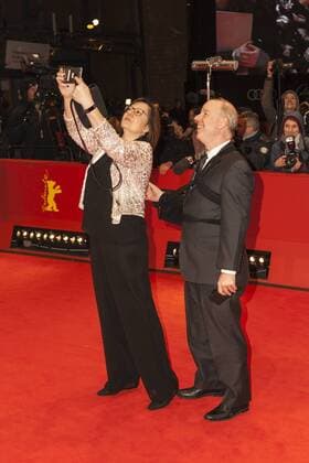 Kent Doyle Logsdon und seine Frau auf der Berlinale für den Film The Dinner 2017 Kent Doyle Logsdon und seine Frau auf der Berlinale für den Film The Dinner am 10.02.2017