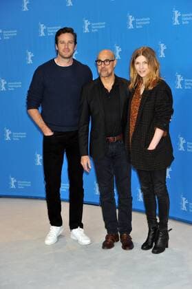 Bilder des Tages 67th Berlin International Film Festival. Festival Internazionale del Cinema di Berlino. Photocall film Final Portrait . Pictured: Stanley Tucci, Armie Hammer, Clemence Poesy  Copyright: xLennyx xIPAx xPoolxRoma2x