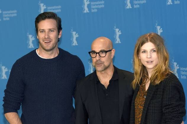 Armie Hammer, Stanley Tucci and Clemence Poesy during the Final Portrait photocall at the 67th Berlin International Film Festival Berlinale 2017 on February 11, 2017 in Berlin, Germany. Foto:xC.xNiehausx xFuturexImage