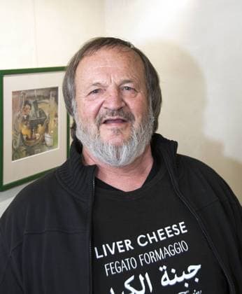 Muenchen, anlaesslich der Ausstellung vom Kunstmaler Wolfgang M. Prinz im Muenchner Bier und Oktoberfest Museum, als Gast Fredl Fesl