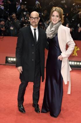 Stanley Tucci and his wife Felicity Blunt attending the Final Portraitr premiere at the 67th Berlin International Film Festival Berlinale 2017 at Berlinale Palast on February 11, 2017 in Berlin, Germany. Foto:xF.xKernx xFuturexImage