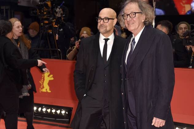 Stanley Tucci and Geoffrey Rush attending the Final Portraitr premiere at the 67th Berlin International Film Festival Berlinale 2017 at Berlinale Palast on February 11, 2017 in Berlin, Germany. Foto:xF.xKernx xFuturexImage