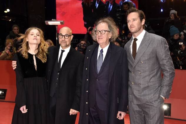Clemence Poesy, Stanley Tucci, Geoffrey Rush and Armie Hammer attending the Final Portraitr premiere at the 67th Berlin International Film Festival Berlinale 2017 at Berlinale Palast on February 11, 2017 in Berlin, Germany. Foto:xF.xKernx xFuturexImage