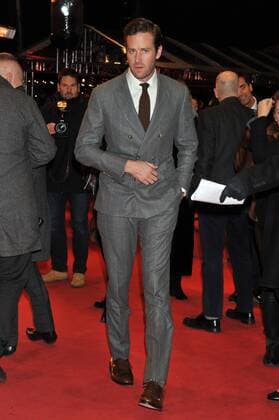 67th Berlin International Film Festival. Red Carpet film Final Portrait . Pictured: Armie Hammer  Copyright: xLennyx xIPAx xPoolxRoma2x