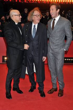 67th Berlin International Film Festival. Red Carpet film Final Portrait . Pictured: Armie Hammer, Joeffery Rush, Stanley Tucci  Copyright: xLennyx xIPAx xPoolxRoma2x