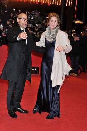 67th Berlin International Film Festival. Red Carpet film Final Portrait . Pictured: Stanley Tucci, Felicity Blunt  Copyright: xLennyx xIPAx xPoolxRoma2x